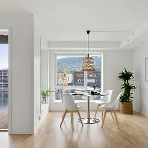  Lägenhet Bjørvika Apartments, Damsgård Area, Center